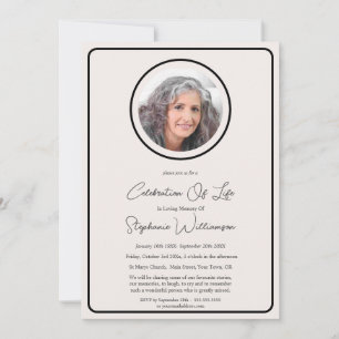 Viering van het leven 6 Foto Begrafenisdienst Kaart