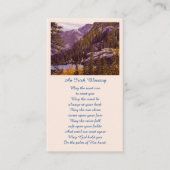 Viering van het leven Afbeelding Herdenking Kaart Visitekaartje (Voorkant)