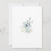 Viering van het leven als begrafenis van de blauwe kaart (Achterkant)