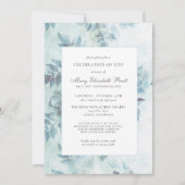 Viering van het leven als begrafenis van de blauwe kaart (Voorkant)