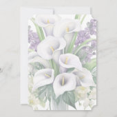 Viering van het leven Begrafenis Bloemenfoto Kaart (Achterkant)