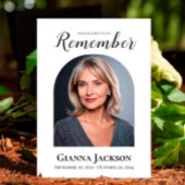 Viering van het leven begrafenis herdenking kaart