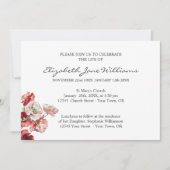 Viering van het leven | Begrafenis | Poppie Kaart (Voorkant)