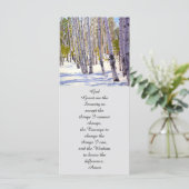 Viering van het leven begrafenissympathie Memorial (Staand voorkant)