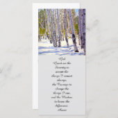 Viering van het leven begrafenissympathie Memorial (Voorkant / Achterkant)