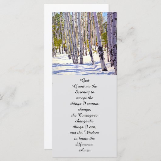 Viering van het leven begrafenissympathie Memorial (Voorkant / Achterkant)