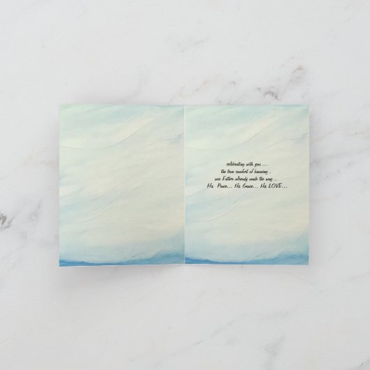 Viering van het leven CARD Kaart (Binnen)