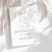 Viering van het leven Dood Jubileum Memorial Kaart