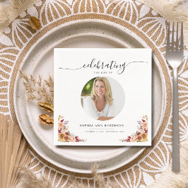 Viering van het leven Floral Memorial Begrafenisfo Servet