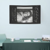 Viering van het leven Foto begrafenisdienst Spandoek (Beurs)