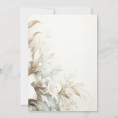 Viering van het leven - Foto & Bloemen Kaart (Achterkant)