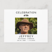 Viering van het leven Foto Briefkaart (Voorkant)