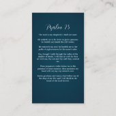 Viering van het Leven Foto Bronzen Gebed Kaart Visitekaartje (Achterkant)