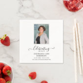 Viering van het leven Foto Eenvoudig Modern Servet (Insitu)