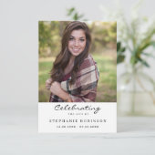 Viering van het leven Foto Memorial Prayer Kaart (Staand voorkant)