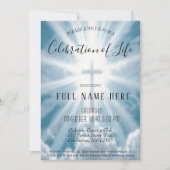 Viering van het leven - Fotoherdenking Kaart (Voorkant)