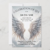 Viering van het leven - Fotoherdenking Kaart (Voorkant)