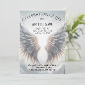 Viering van het leven - Fotoherdenking Kaart (Staand voorkant)