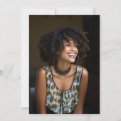 Viering van het leven - Fotoherdenking Kaart (Achterkant)