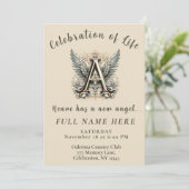 Viering van het leven - Fotoherdenking Kaart (Staand voorkant)