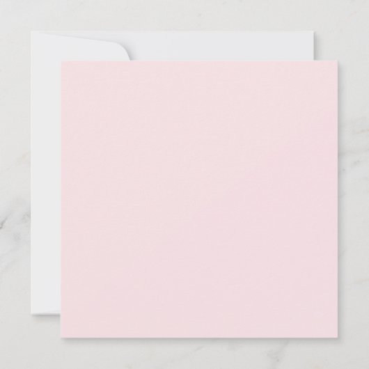 Viering van het leven Funeral Pink White Rose Flor Kaart (Achterkant)