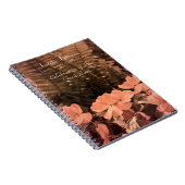 Viering van het leven gastboek, pastbloemen notitieboek (Rechterzijde)