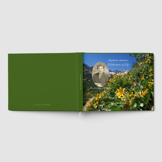 Viering van het Leven Gastenboek met Foto, Naam (Volledig)