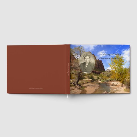 Viering van het Leven Gastenboek met Foto, Naam (Volledig)