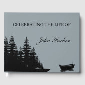 Viering van het leven Gevist begrafenis monument Gastenboek (Voorkant)