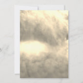 Viering van het Leven - Gouden Foto Memorial Kaart (Achterkant)