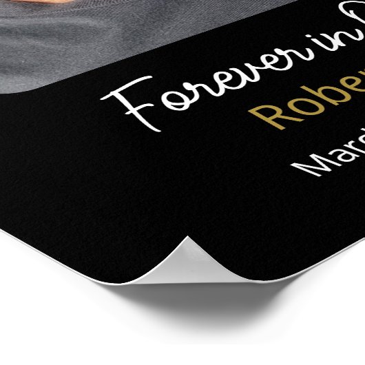 Viering van het leven Grote Foto Download Begrafen Poster (Hoek)