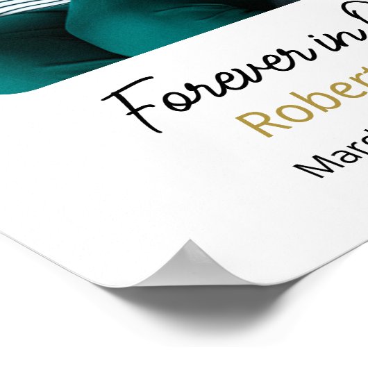 Viering van het leven Grote Foto Download Begrafen Poster (Hoek)