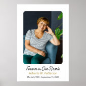 Viering van het leven Grote Foto Download Begrafen Poster (Voorkant)