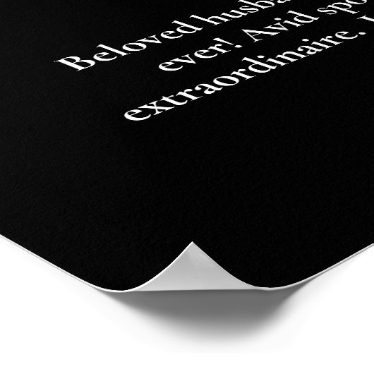 Viering van het leven Grote Foto Welkom Begrafenis Poster (Hoek)