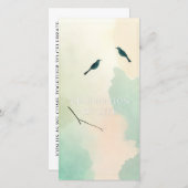 Viering van het leven handgemaakte begrafenis uitn (Voorkant / Achterkant)