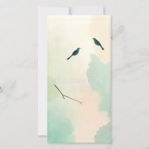 Viering van het leven handgemaakte begrafenis uitn