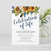 Viering van het leven | Herdenking van de begrafen Kaart (Staand voorkant)