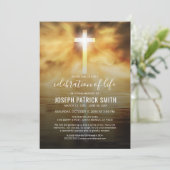 Viering van het leven | Herdenking van de begrafen Kaart (Staand voorkant)