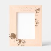 Viering van het leven herdenking vlinder gegraveerde lijstjes (Voorkant)