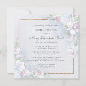 Viering van het leven in de kleuren Stusty Blue en Kaart (Voorkant)