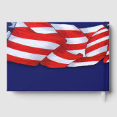 Viering van het leven in de rode blauwe blauwe vle gastenboek (Achterkant)