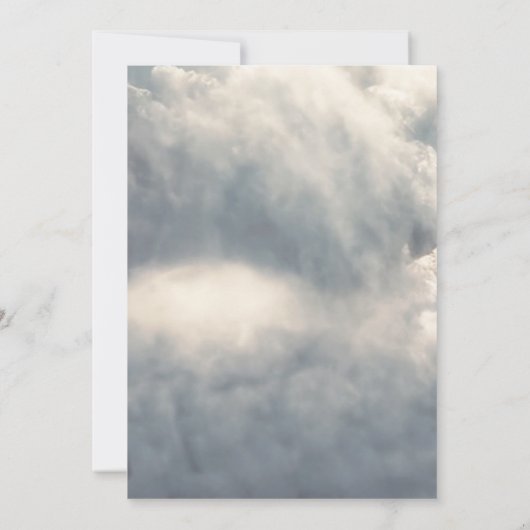 Viering van het leven - In Loving Memory Invitatio Kaart (Achterkant)