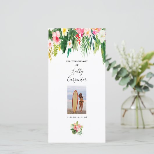 Viering van het leven is gunstig voor het Bladwijz Bedankkaart (Staand voorkant)