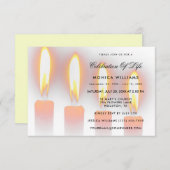 Viering van het leven kaart (Voorkant / Achterkant)