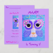 Viering van het leven kaart (Voorkant / Achterkant)