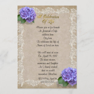 Viering van het leven kaart