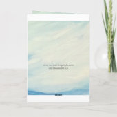 VIERING VAN HET LEVEN KAART (Achterkant)