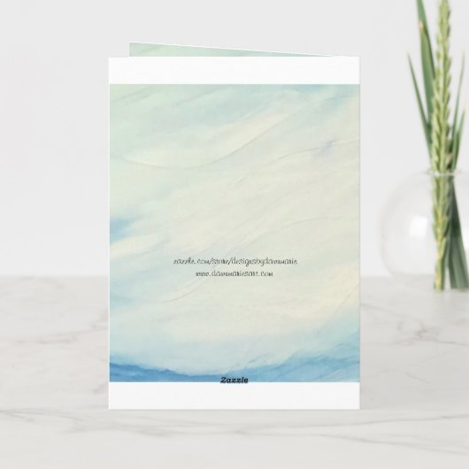 VIERING VAN HET LEVEN KAART (Achterkant)