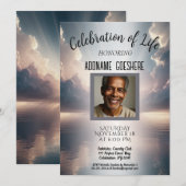 Viering van het leven - Kalm Zee Kaart (Voorkant / Achterkant)