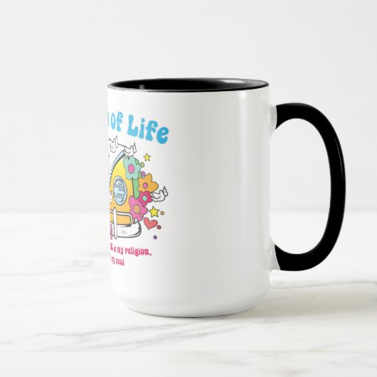 Viering van het leven!  Koffiemok Mok (Rechts)